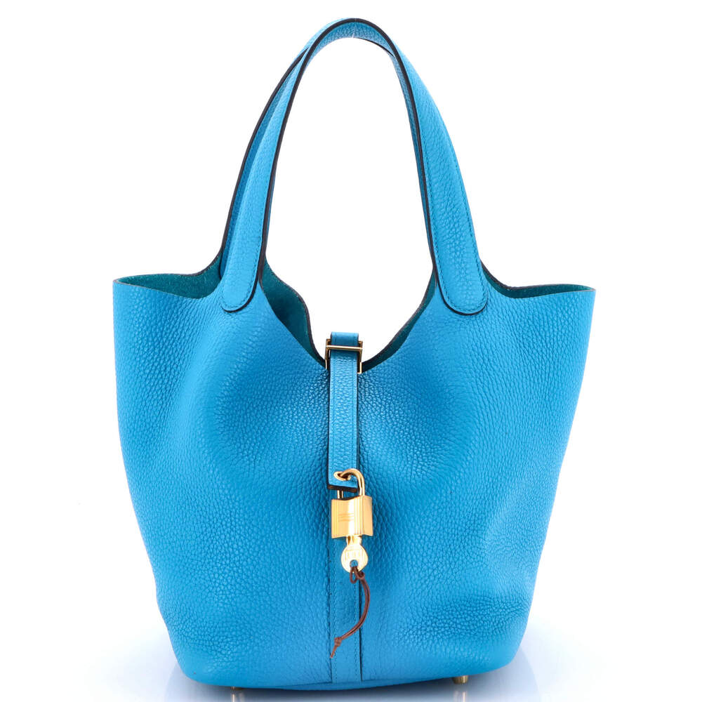 Hermes Picotin Lock Bag Clemence Mm #186713H41B